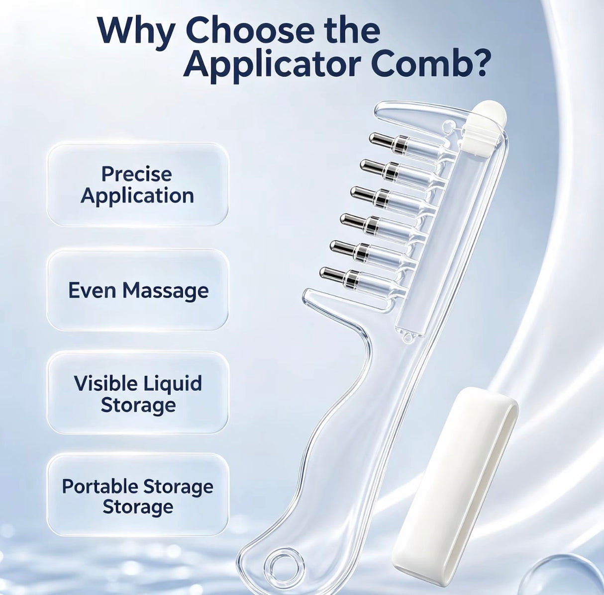 RootGlow Scalp Applicator Comb