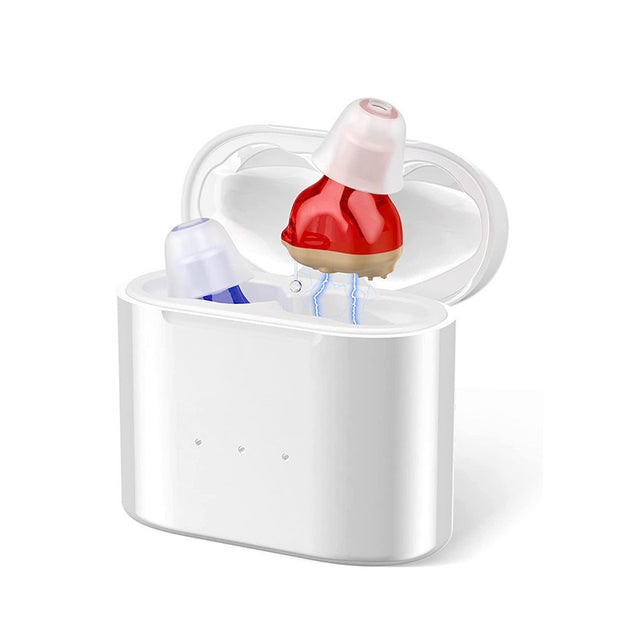 Rechargeable sound amplifier for elderly hearing aids - V.I.P Digital Presence