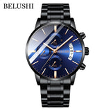 Men's Watch Luxury Brand BELUSHI High-end Man Business Casual Watches Mens Waterproof Sports Quartz Wristwatch relogio masculino - V.I.P Digital Presence