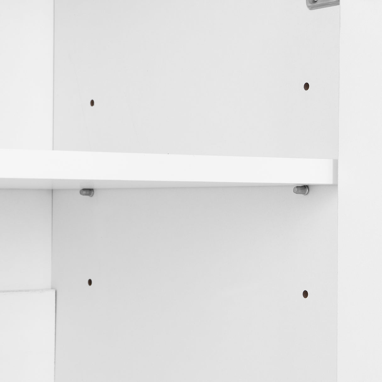 ON-TRANS Elegant Shoe Cabinet with Arched Doors and Drawers, Storage Side Panels, Adjustable Shelves and Solid Wood Legs, White - V.I.P Digital Presence