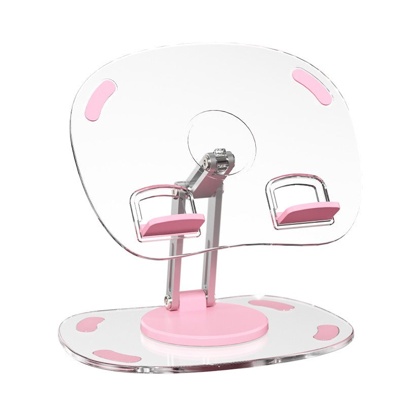360 degree rotating acrylic tablet stand foldable portable pad stand phone stand desktop - V.I.P Digital Presence