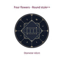 Dezhou playing card pad tablecloth table cushion square round chip rubber cushion playing card table top cushion