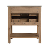 30 Inch Bathroom Vanity Plywood With 2 Drawers-BVB01030IMO-BL9075B - V.I.P Digital Presence