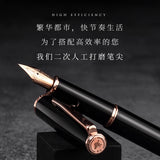 LT Hongdian 920 Rose Gold Fountain Pen Superfine/Fine nib 0.4/0.5mm Ladies Elegant And Excellent Business Office Gift Pen