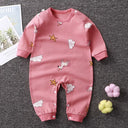 2024 Spring Autumn 0-2 Years Old Baby Romper Baby Jumpsuit Boys Girls Long-sleeved Trousers Newborn Romper Climbing Clothes - V.I.P Digital Presence