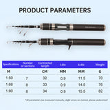 Portable Ultra - Short Carbon Fiber Telescopic Fishing Rod: 1.5m/1.68m/1.8m Options, Ideal for Sea Fishing with 32cm - Related C - V.I.P Digital Presence