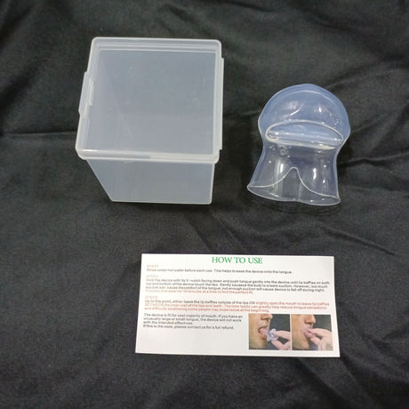 Anti snoring tongue sleeve device, anti snoring device, tongue silicone anti snoring respirator, sleep apparatus - V.I.P Digital Presence