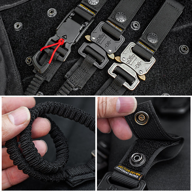 Func. tool rope, equip. tools, phone anti-loss hooks, bag & pant dec. ropes - V.I.P Digital Presence