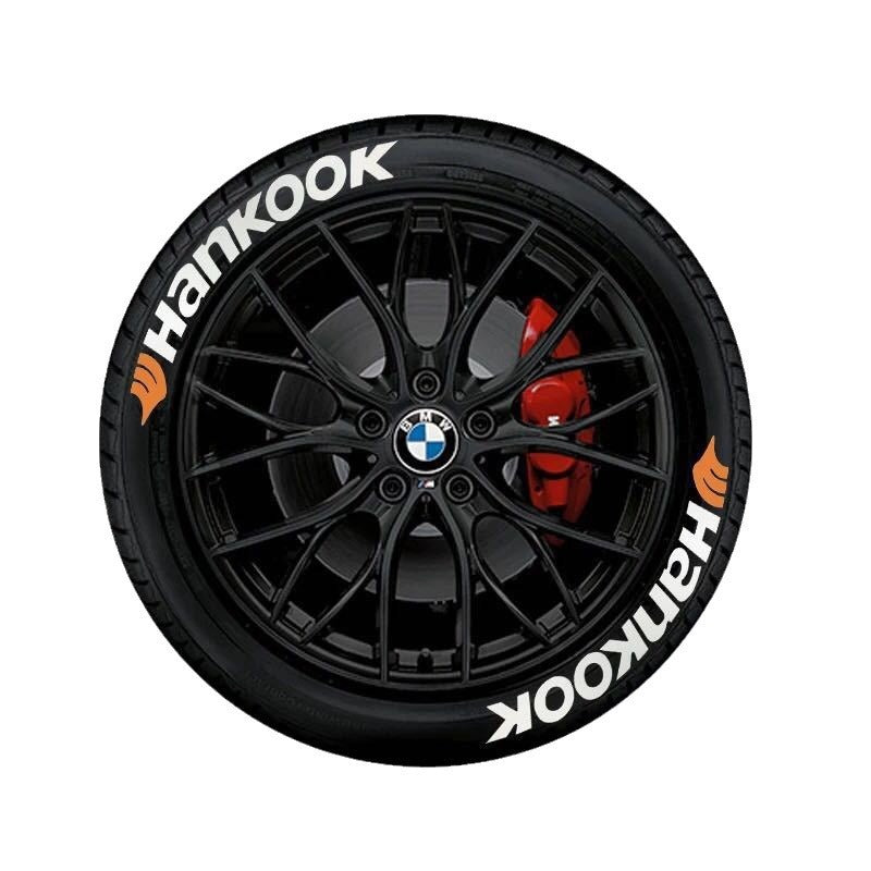 【 Font Set 】 Car Tire Stickers Tire Letter Stickers English Letter 3D Stereoscopic Stickers - V.I.P Digital Presence