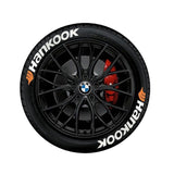 【 Font Set 】 Car Tire Stickers Tire Letter Stickers English Letter 3D Stereoscopic Stickers - V.I.P Digital Presence