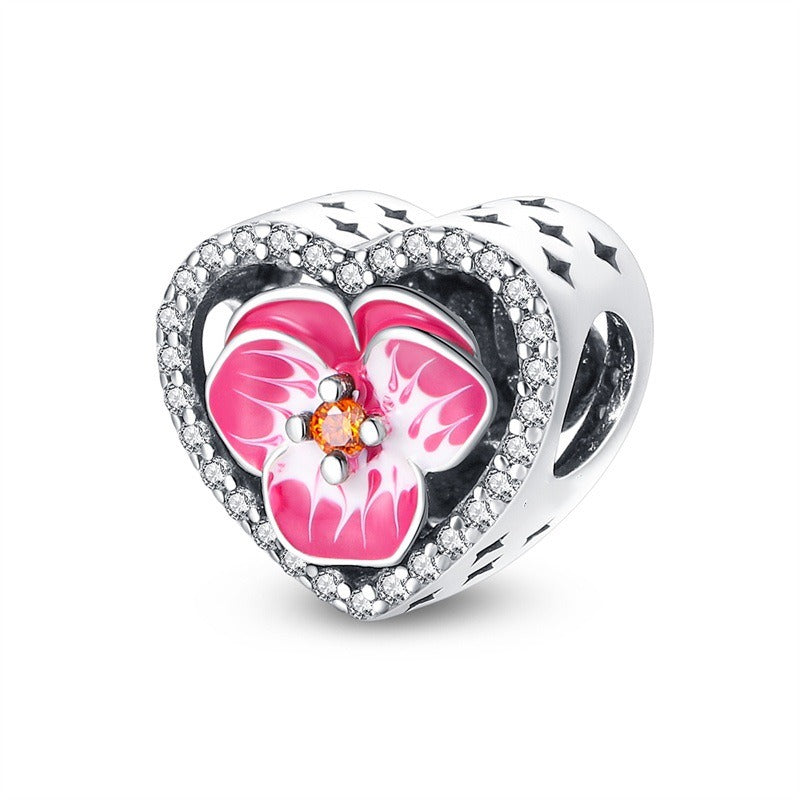 Butterfly flower thread safety bead fixing clip buckle string decoration - V.I.P Digital Presence