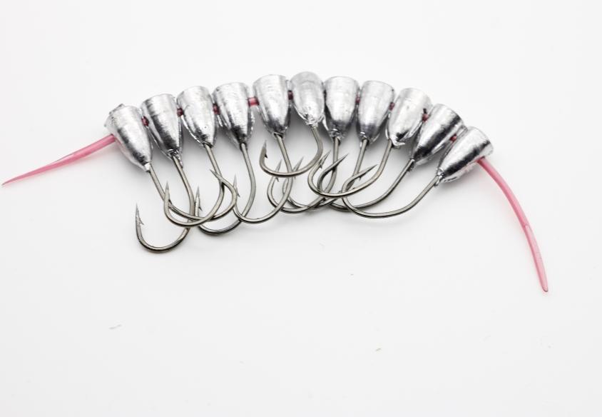 Rompin 10pcs/bag overturned hook lead fishing hooks - V.I.P Digital Presence