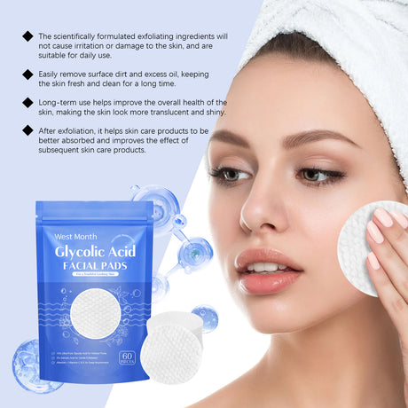 Salicylic Acid Cleansing Pad Gently Cleanses Facial Skin Hydrating Skin Care Cleanser - V.I.P Digital Presence