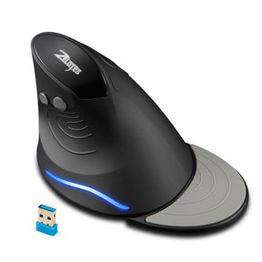 Master F17 Vertical Mouse Ergonomic Worm Anti Mouse Hand Laptop Desktop Wireless Mouse - V.I.P Digital Presence