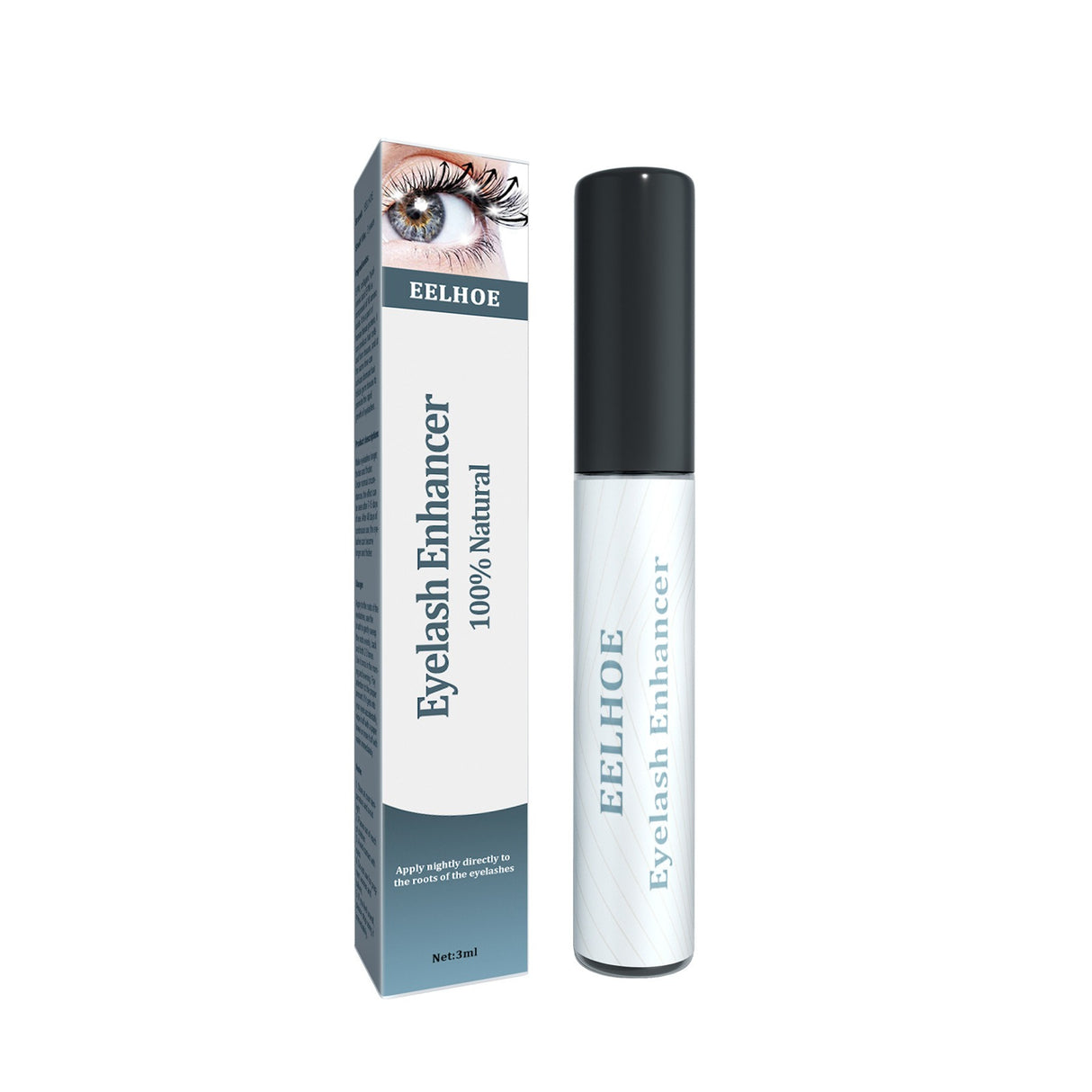 EELHOE Mascara Black Curling Eyelash Eyebrow Natural Beauty Mascara Moisturizing Traceless Long Lascara - V.I.P Digital Presence