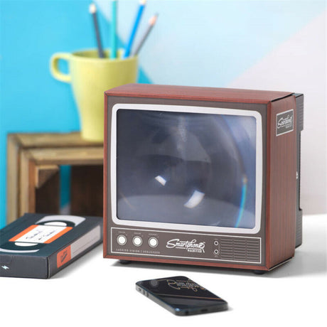 Retro TV Phone Screen Video DIY Enlarger Amplifier Magnifier Retro TV Appearance - V.I.P Digital Presence