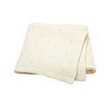 Knitted solid color hollow point duvet cover for male and female babies - V.I.P Digital Presence