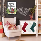 Christmas stockings Christmas gift bags Christmas candy bags gold foil embroidered socks three styles of long socks - V.I.P Digital Presence
