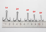Rompin 50pcs/lot 9908 Double Fishing Hooks Small Fly Tying Double Dual Fishing Hook For Jig Size 1 2 4 6 8 - V.I.P Digital Presence
