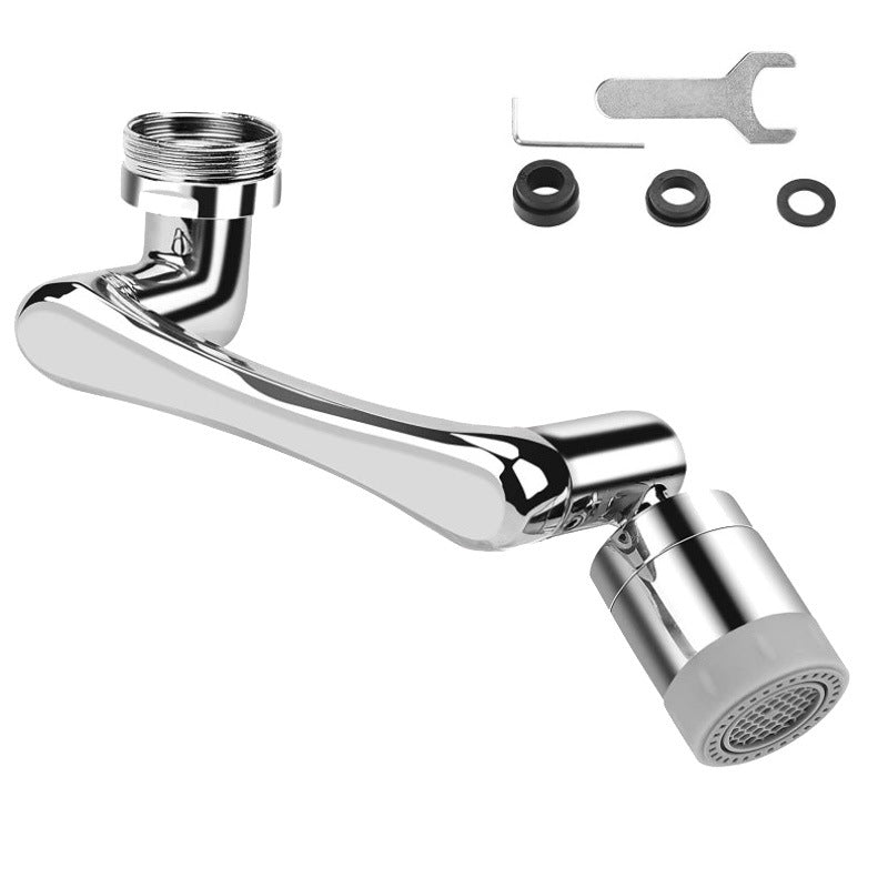 1080 °/1440 ° New Mechanical Arm Double Outlet Bubbler Universal Extension Faucet Splash Proof Washing Faucet Extender - V.I.P Digital Presence