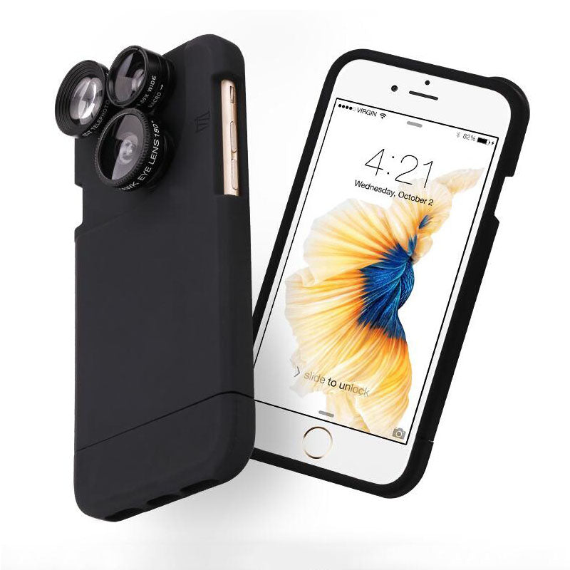 4 In 1 Telescope lense Mobile Phone Case for Iphone x 8plus 7 plus 6 plus 8 7 6s Camera lenses Outdoor Hunting - V.I.P Digital Presence