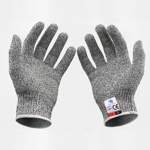 Class 5 HPPE cut-resistant gloves, cut-resistant, wear-resistant, tear-resistant, kitchen gardening woodworking gloves - V.I.P Digital Presence
