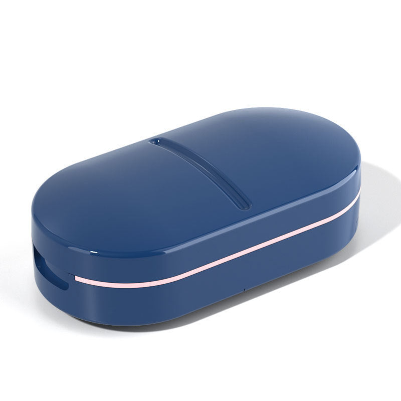 Japanese medicine cutter medicine dispenser one point two cut pill artifact quarter divider portable drug storage box - V.I.P Digital Presence