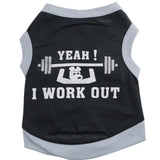 Pet Clothes Dog Clothes Cotton Sweat Weight Lifting Small Dog Pet Vest Spring And Summer - V.I.P Digital Presence