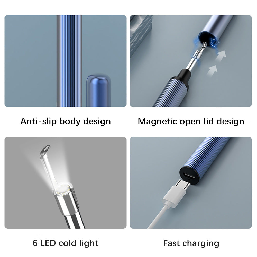 3.9mm Smart Visual Ear Scoop HD Ear Speculum Ear Scoop Ear Picking Tool Wireless Ear Scoop - V.I.P Digital Presence