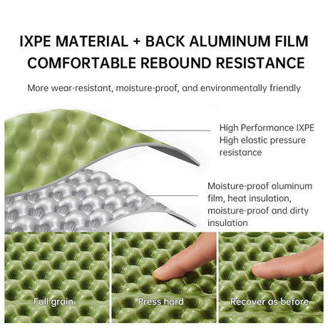 Egg nest folding moisture-proof cushion outdoor camping moisture-proof cushion portable cushion ultra light single fart cushion - V.I.P Digital Presence