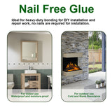Nail Free Adhesive, Strong Adhesion Fast Drying Metal Plastic Adhesive Glass Adhesive Fast Drying Multi-Functional Adhesive - V.I.P Digital Presence