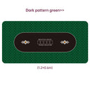 Dezhou playing card pad tablecloth table cushion square round chip rubber cushion playing card table top cushion