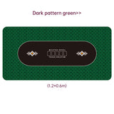 Dezhou playing card pad tablecloth table cushion square round chip rubber cushion playing card table top cushion