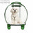 Rolling Pet Travel Trolley with Wheel, Transparent Capsule, Pink, Green, Puppies, Dogs, Cat Carriers Bag, 5-20Kg - V.I.P Digital Presence