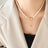 Titanium Steel Freshwater Pearl Heart Necklace - V.I.P Digital Presence