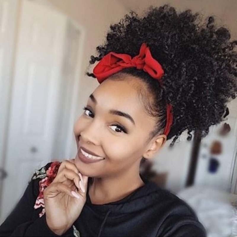 Kinky Hair Package Wig High Temperature Silk Wig Fluffy Explosive Hair - V.I.P Digital Presence