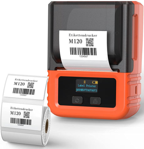 Phomemo price tag printer, home clothing tag thermal printer, handheld barcode printer - V.I.P Digital Presence