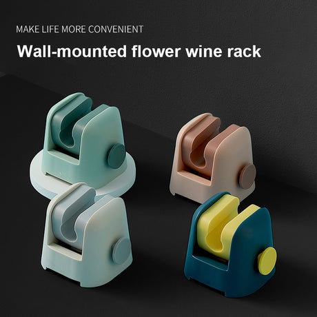 Shower Bracket Free Punching Fixed Seat Universal Shaking Head Adjustable Lotus Pod Bathroom Nozzle Flower Drying Shower Base - V.I.P Digital Presence