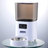 5L Double Bowls Smart Automatic Cat Feeder With Camera Cat Dry Food Video Dispenser Pet Smart Voice Recorder Auto Feeder For Dog - V.I.P Digital Presence
