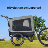 Outdoor Heavy Duty Foldable Utility Pet Stroller Dog Carriers Bicycle Trailer - V.I.P Digital Presence