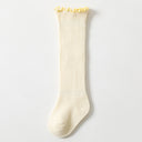 Spring And Summer Children's Socks In The Tube Loose Mouth Fungus Edge Combed Cotton Girls Baby Socks Long Tube Over The Knee Baby Socks - V.I.P Digital Presence