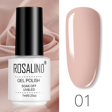 ROSALIND Gel Polish Set Manicure for Nails Semi Permanent Vernis top coat UV LED Gel Varnish Soak Off Nail Art Gel Nail Polish - V.I.P Digital Presence