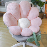 Ins Flower Cushion Office Long Sitting Waist Back Integrated Cute Seat Cushion Soft Seat Cushion Bottom Cushion Winter - V.I.P Digital Presence