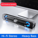 USB Wired Powerful Computer Speaker Bar Stereo Subwoofer Bass speaker Surround Sound Box for PC Laptop phone Tablet MP3 MP4 - V.I.P Digital Presence