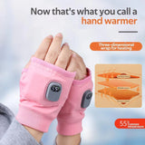 1 Pair of Rechargeable Winter Heated Gloves. USB-powered, great for outdoor activities like cycling, skiing, and motorcycling. - V.I.P Digital Presence