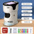 Pocket Microscope Display Montessori Handheld LED Light Biology Magnification Outdoor Students Teaching Gifts Children Stem Toys - V.I.P Digital Presence