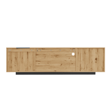 70 inch modern TV stand with 3 cabinets and drawers, entertainment center can accommodate TVs under 80 inches - V.I.P Digital Presence