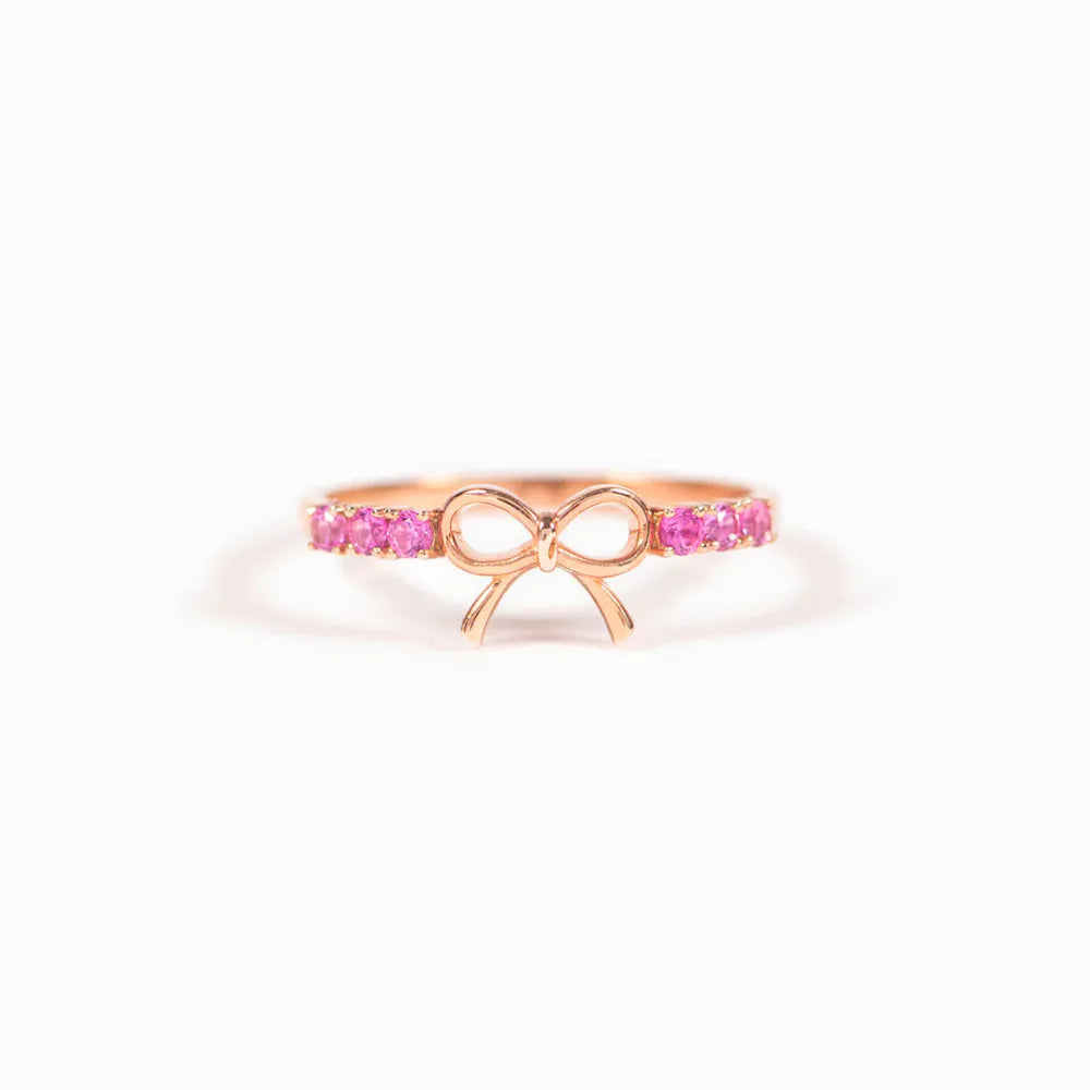 925 Sterling Silver Bow Ring - V.I.P Digital Presence