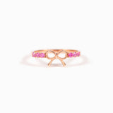 925 Sterling Silver Bow Ring - V.I.P Digital Presence