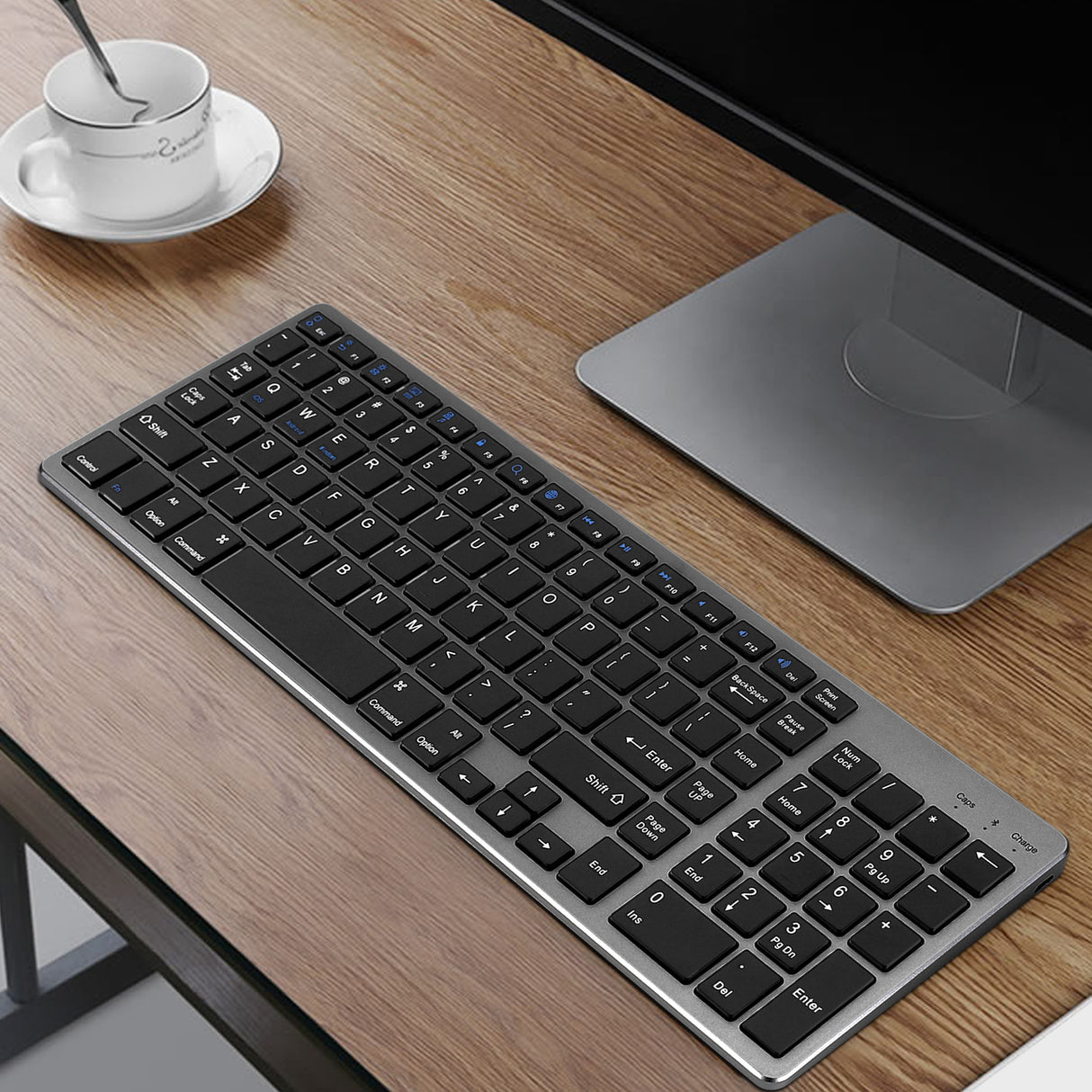 Suitable for iPad tablet Miaokong keyboard mobile phone wireless charging Bluetooth keyboard - V.I.P Digital Presence